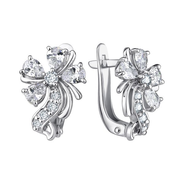 Серьги Talant - Серебро 925, Фианит (арт. 10-72-0001-29609)