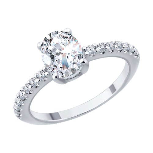 Кольцо SOKOLOV - Серебро 925, Фианит (арт. 94015031)