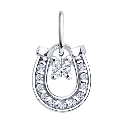 Подвеска Diamant - Серебро 925, Фианит (арт. 94-130-00093-1)