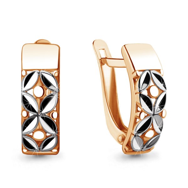 Серьги Аквамарин - Серебро 925 (арт. 34053.6)