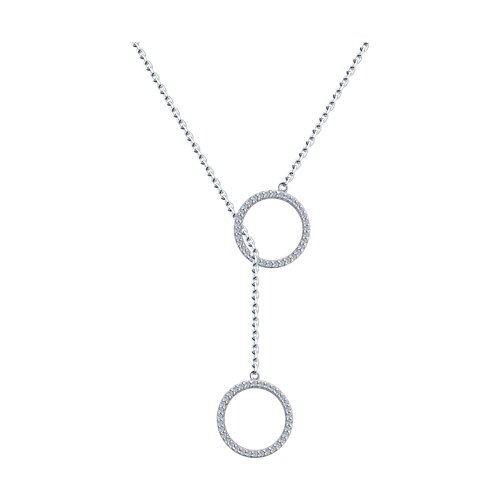 Колье SOKOLOV - Серебро 925, Фианит (арт. 94070723)
