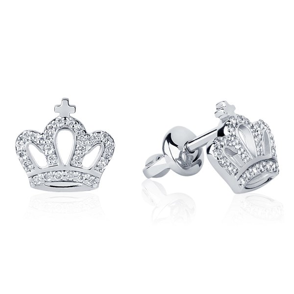 Серьги Platinum Lab. - Платина 950 (арт. ПС-253-01)