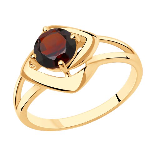 Кольцо Diamant - Серебро 925, Гранат (арт. 93-310-00605-3)