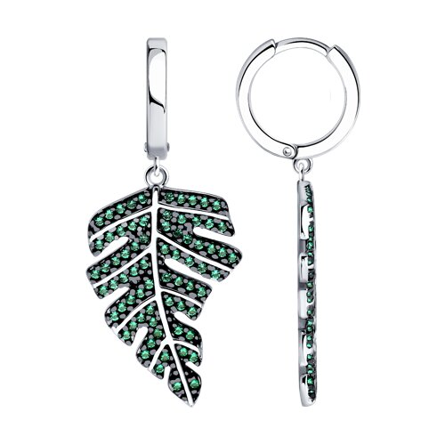 Серьги SOKOLOV - Серебро 925, Фианит (арт. 94026735)