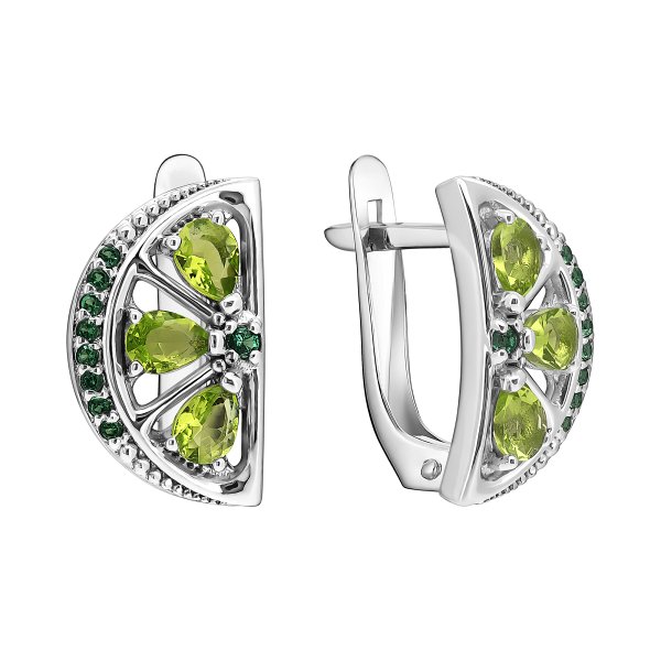 Серьги Talant - Серебро 925, Фианит (арт. 10-72-0003-17142)