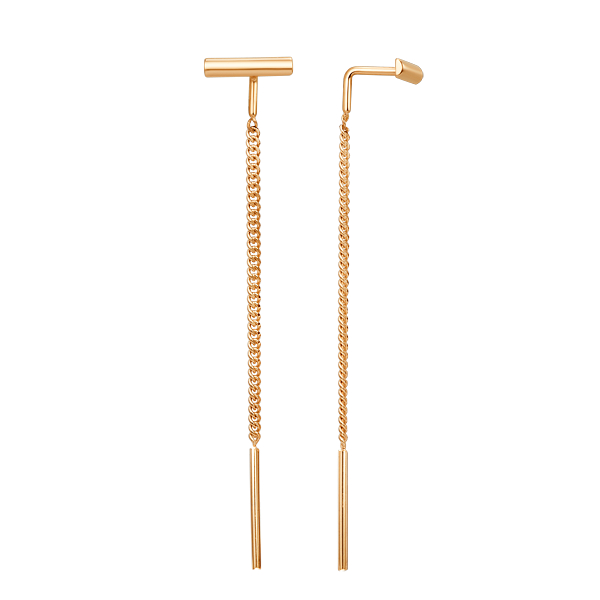 Серьги ЮФ Династия - Золото 375 (арт. 015202-5000)