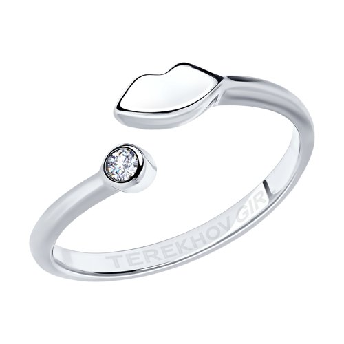 Кольцо SOKOLOV - Серебро 925, Фианит (арт. 94012651)