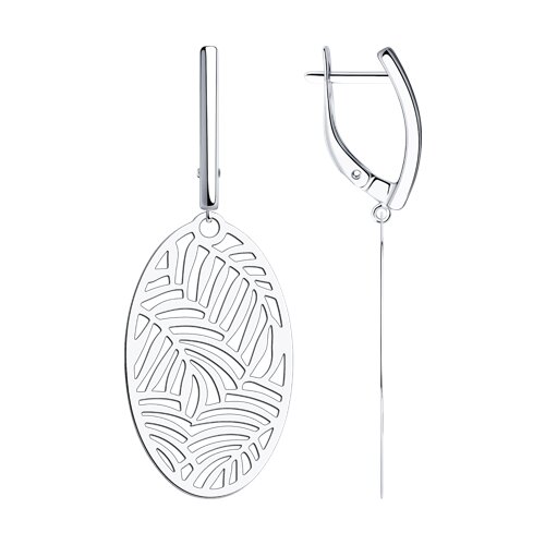 Серьги Diamant - Серебро 925 (арт. 94-121-01597-1)