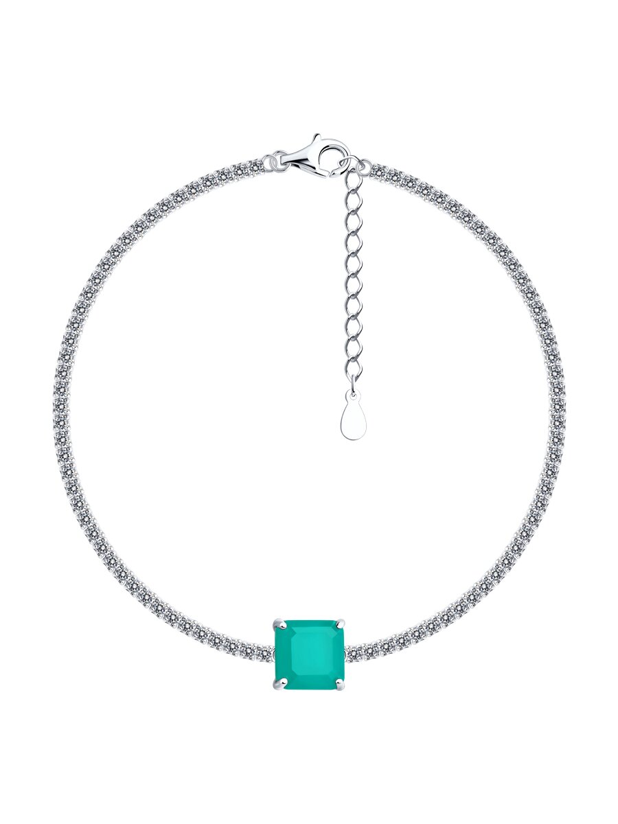 Браслет SOKOLOV - Серебро 925, Фианит (арт. 94051117-91)