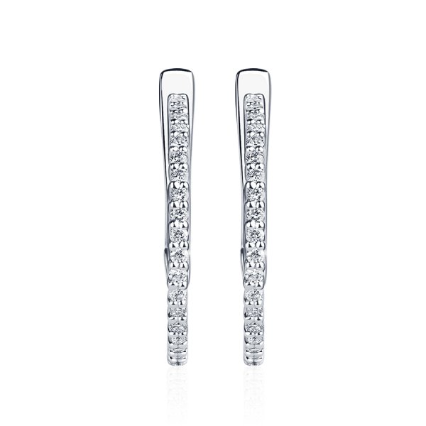 Серьги Platinum Lab. - Платина 950 (арт. ПС-022-01)