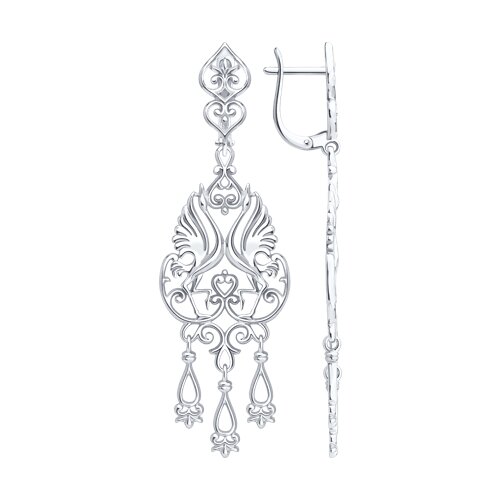 Серьги Diamant - Серебро 925 (арт. 94-121-02381-1)