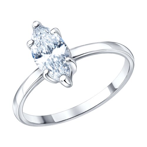 Кольцо SOKOLOV - Серебро 925, Фианит (арт. 94015023)