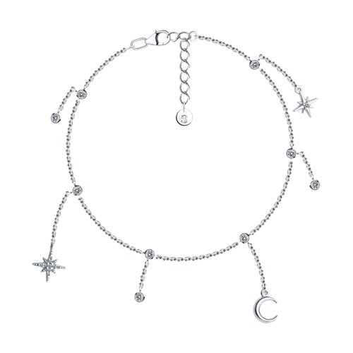 Браслет SOKOLOV - Серебро 925, Фианит (арт. 94051254)