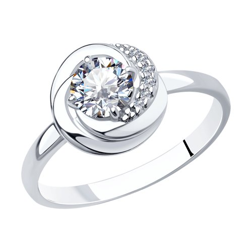 Кольцо SOKOLOV - Серебро 925, Фианит (арт. 94012691)