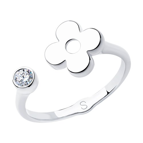 Кольцо SOKOLOV - Серебро 925, Фианит (арт. 94012943)