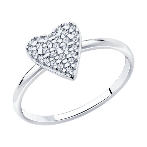 Кольцо SOKOLOV - Серебро 925, Фианит (арт. 94014053)