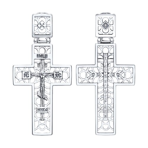 Подвеска SOKOLOV - Серебро 925, Бриллиант (арт. 87120001)