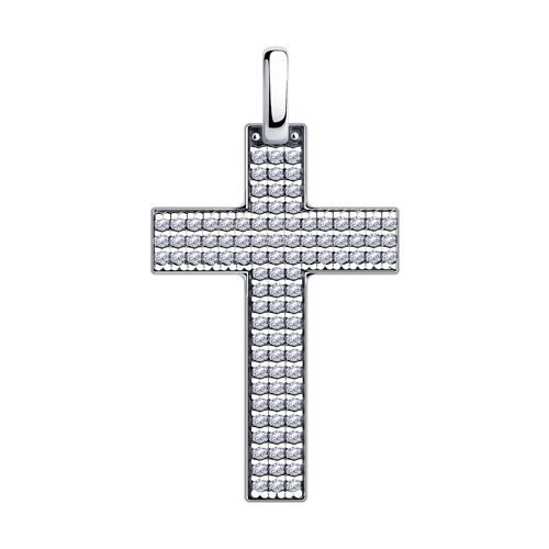 Подвеска Diamant - Серебро 925, Фианит (арт. 94-130-01488-1)