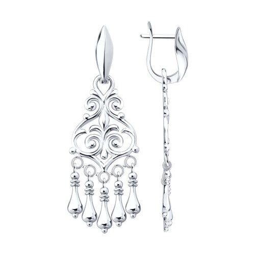 Серьги Diamant - Серебро 925 (арт. 94-121-02373-1)