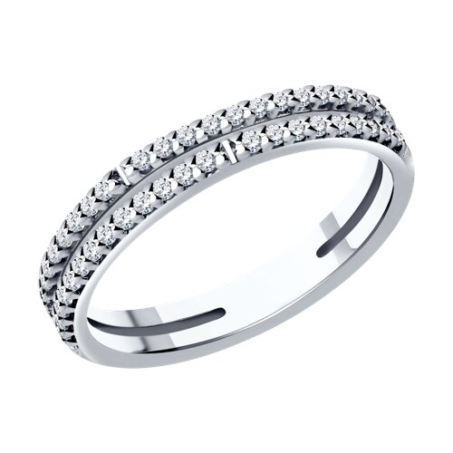 Кольцо SOKOLOV - Серебро 925, Фианит (арт. 94013686)