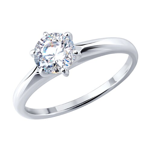 Кольцо SOKOLOV - Серебро 925, Бриллианит (арт. 94014936)