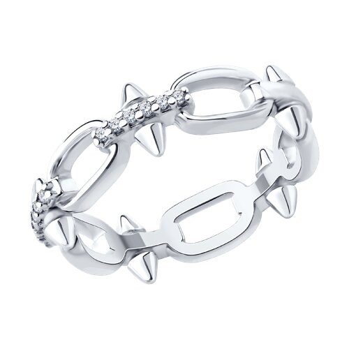 Кольцо SOKOLOV - Серебро 925, Фианит (арт. 94014646)