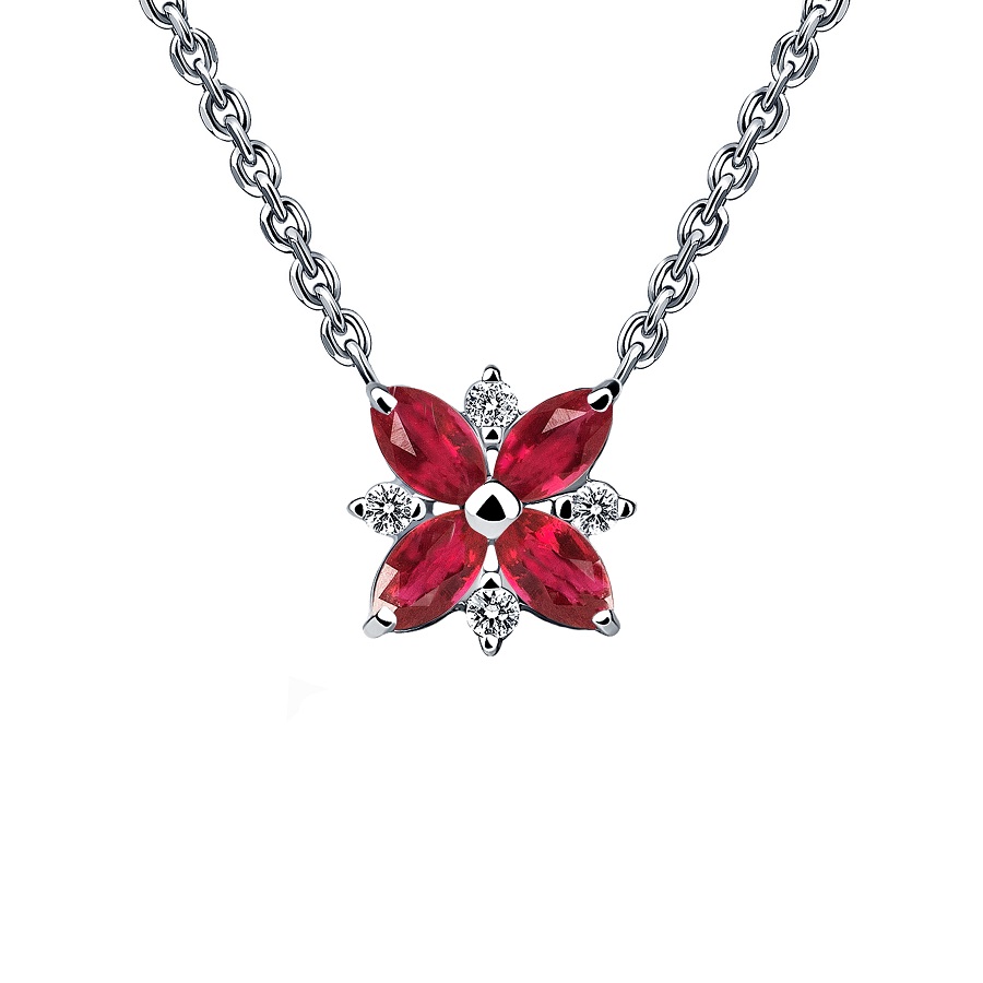 Колье Platinum Lab. - Платина 950 (арт. ПХ-062Р-01)