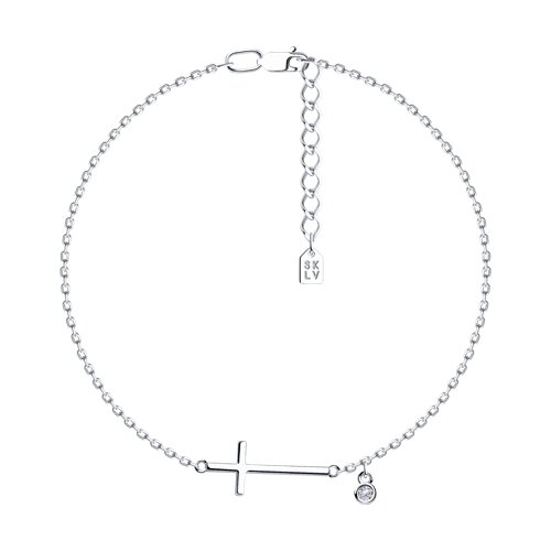 Браслет SOKOLOV - Серебро 925, Фианит (арт. 94050568)