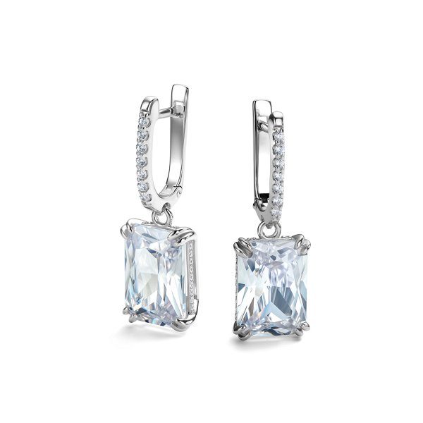 Серьги Дар - Серебро 925, Фианит (арт. С-5170рс200)