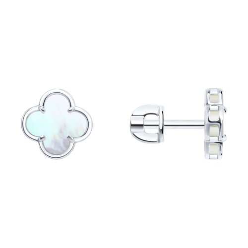 Серьги SOKOLOV - Серебро 925, Перламутр (арт. 83020443)