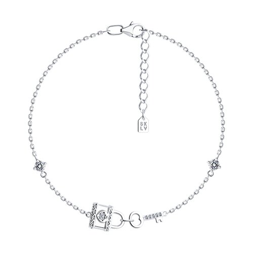 Браслет SOKOLOV - Серебро 925, Фианит (арт. 94051185)