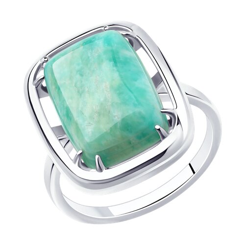 Кольцо Diamant - Серебро 925, Амазонит (арт. 94-310-00897-1)