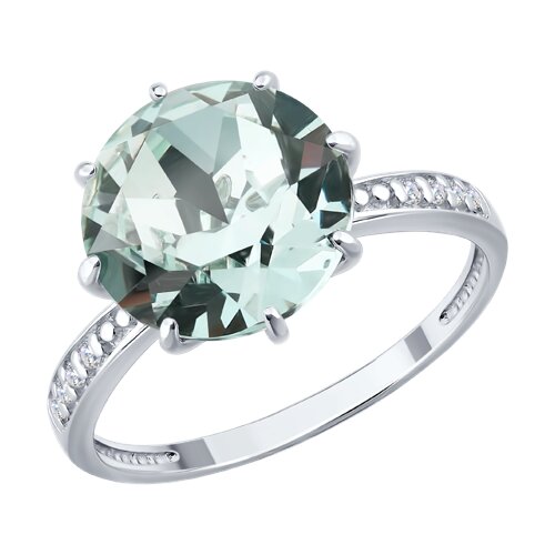 Кольцо Diamant - Серебро 925, Кристалл, Фианит (арт. 94-110-00397-1)