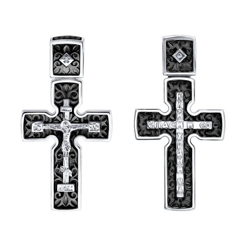 Подвеска SOKOLOV - Серебро 925, Бриллиант (арт. 87120006)