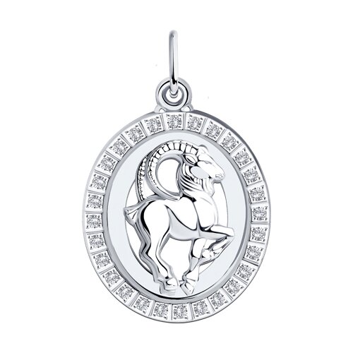 Подвеска Diamant - Серебро 925, Фианит (арт. 94-130-00153-1)