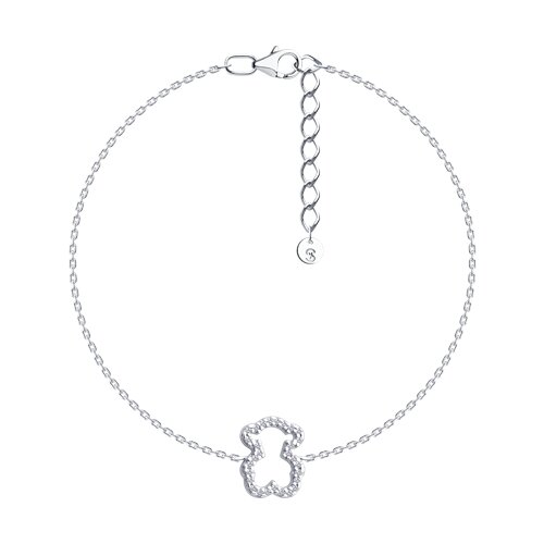 Браслет SOKOLOV - Серебро 925, Фианит (арт. 94051543)