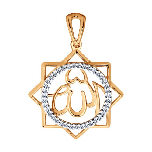 Подвеска SOKOLOV - Серебро 925, Фианит (арт. 93030563)