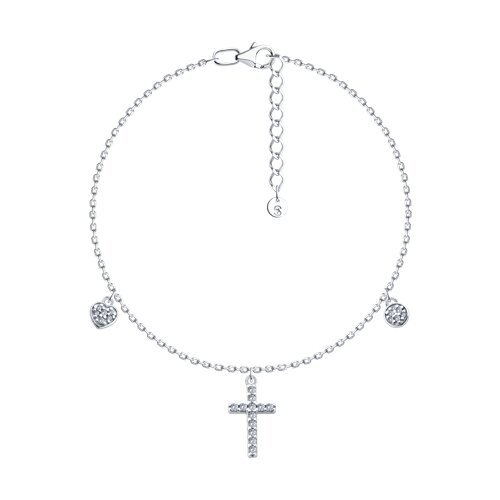 Браслет SOKOLOV - Серебро 925, Фианит (арт. 94051511)