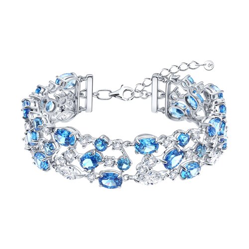 Браслет SOKOLOV - Серебро 925, Фианит (арт. 94051681)