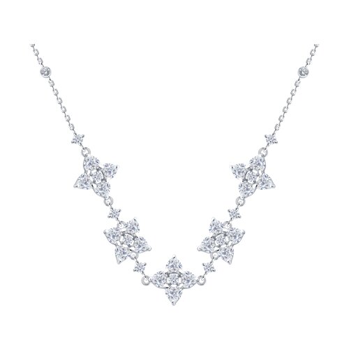 Колье SOKOLOV - Серебро 925, Фианит (арт. 94071204)