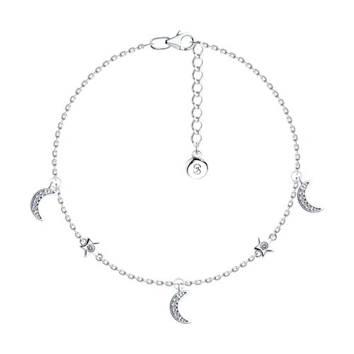 Браслет SOKOLOV - Серебро 925, Фианит (арт. 94051016)