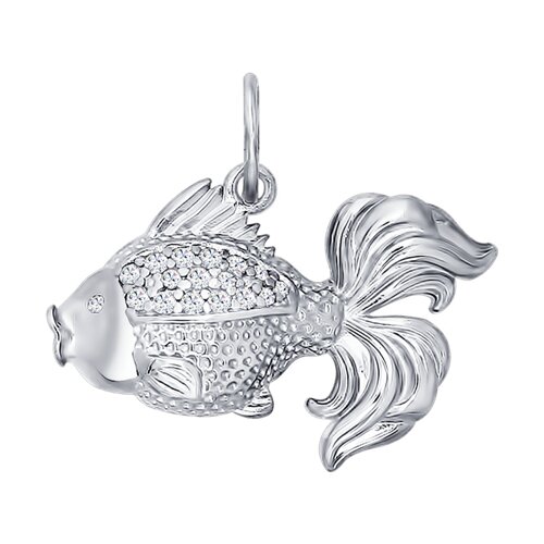 Подвеска SOKOLOV - Серебро 925, Фианит (арт. 94030510)