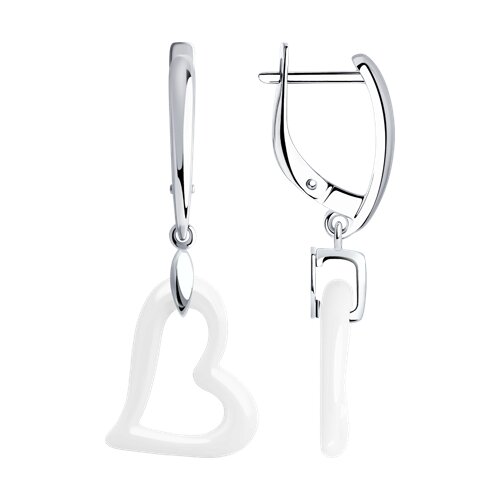 Серьги SOKOLOV - Серебро 925, Керамика (арт. 94025624)