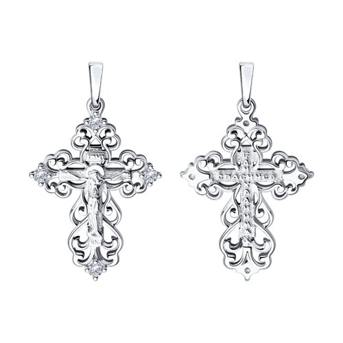 Подвеска Diamant - Серебро 925, Фианит (арт. 94-131-00850-1)