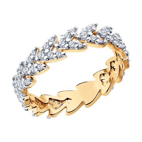 Кольцо SOKOLOV - Серебро 925, Фианит (арт. 93011155)