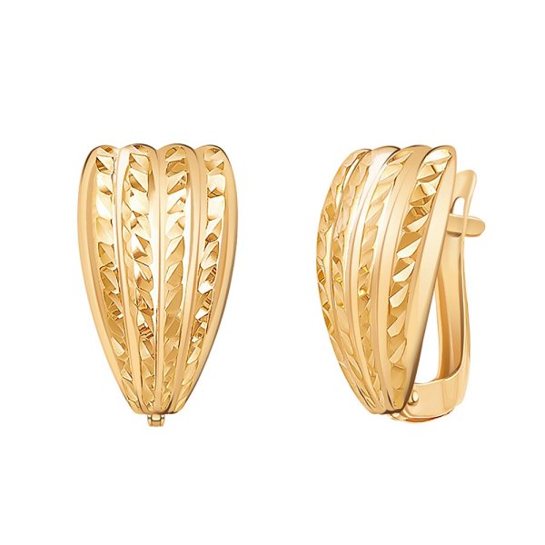 Серьги Атолл - Золото 585 (арт. 20920а)