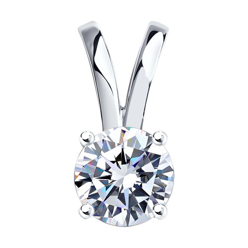 Подвеска SOKOLOV - Золото 585, Фианит (арт. 034951)