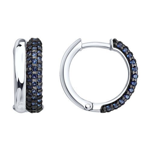 Серьги SOKOLOV - Серебро 925, Фианит (арт. 94027558)