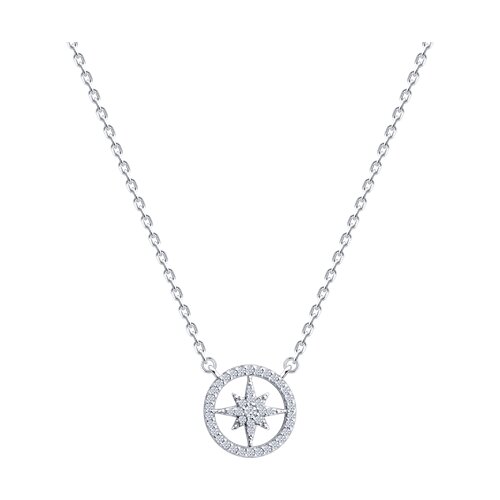 Колье SOKOLOV - Серебро 925, Фианит (арт. 94071285-91)