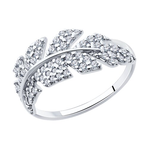 Кольцо SOKOLOV - Серебро 925, Фианит (арт. 94014043)